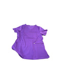 Purple scrub top